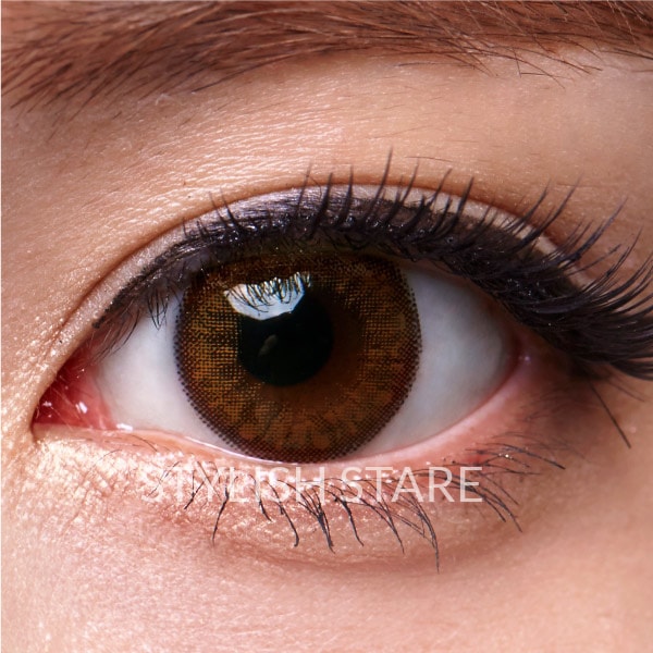 geo grang grang brown hc 244 circle lenses