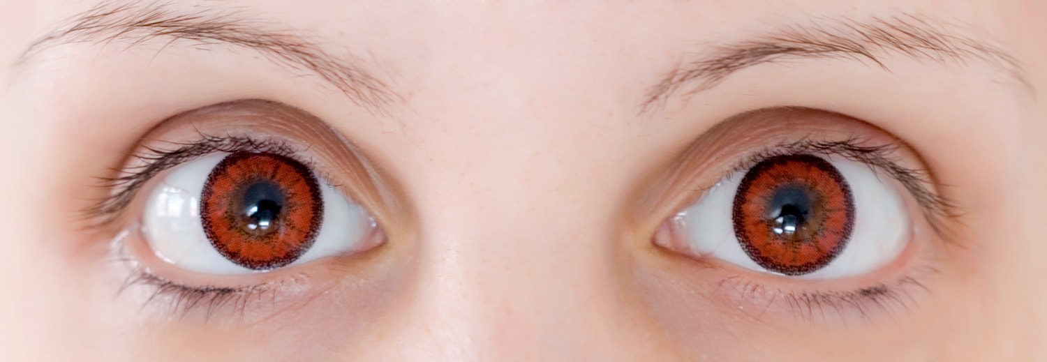 venus eye bright red contacts
